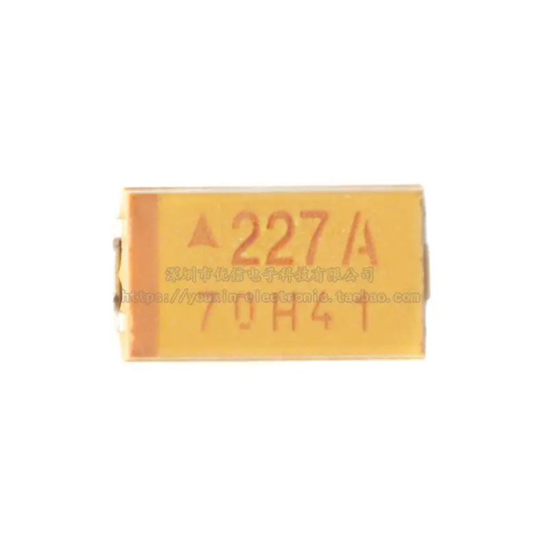 10 шт. / оригинальный оригинальный патч-танталовый конденсатор 6032C 220 мкФ (227)± 10% 10 В TAJC227K010RNJ Изображение 0