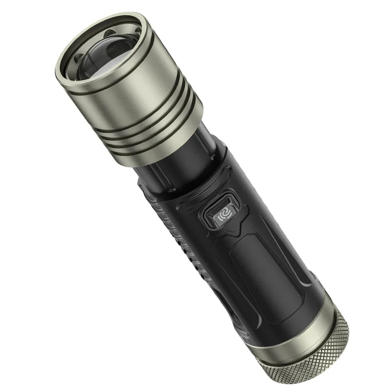 Xhp360 Светодиодный фонарик Сверхъяркий Type-c USB Зарядка Сильный свет Дальнобойный фонарик с индикаторами мощности Изображение 0