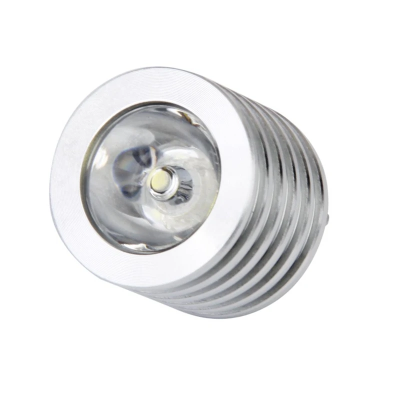 3X Алюминиевый 3 Вт USB Светодиодная лампа Розетка Прожектор Фонарик Белый свет Изображение 3