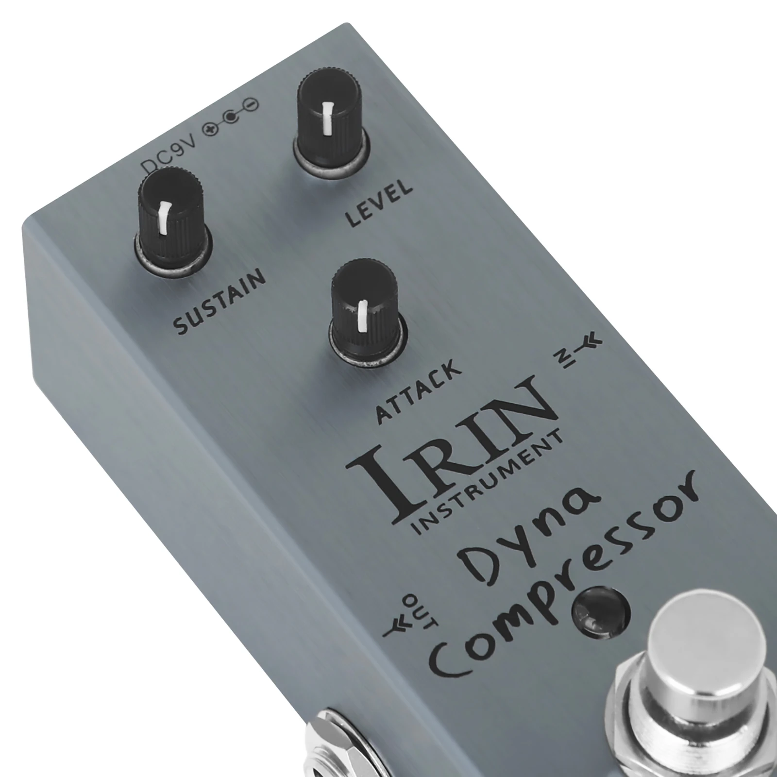 IRIN AN-06 Динамический компрессор Гитарная педаль эффектов с адаптером 9 В Воссоздание Классический компрессор Ross Малошумная гитарная педаль Изображение 3