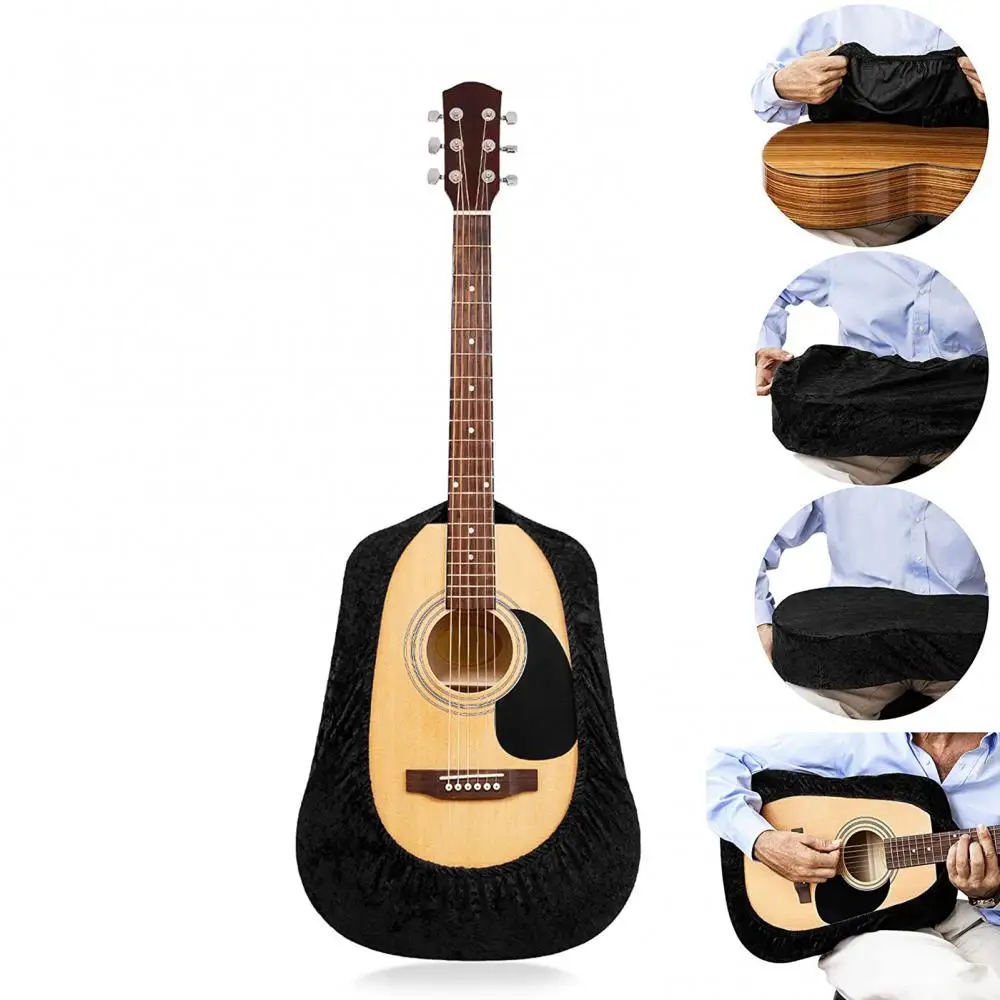 Защитный чехол пылезащитная сумка для акустической классической гитары с вырезом Изображение 3