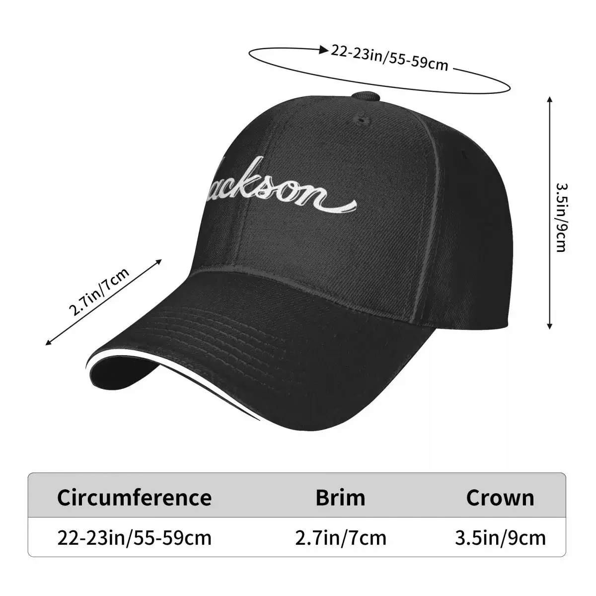Кепка унисекс для женщин и мужчин Jackson Мода Бейсболка Регулируемая уличная шапка на открытом воздухе Изображение 5